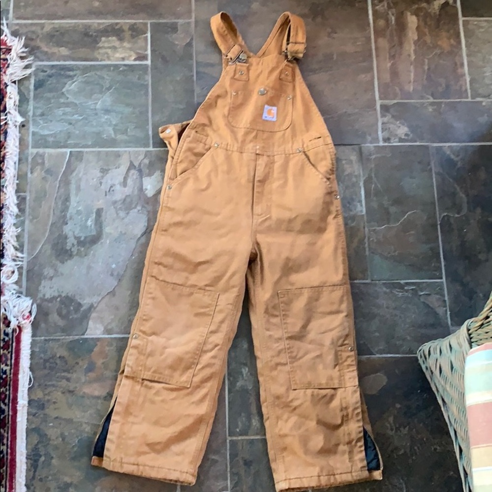 Kids Carhartt Insulated Bibs